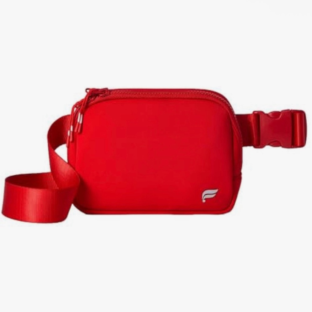 Fabletics Vibrant Red Belt Bag NWT